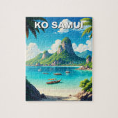 Ko Samui Thailand Legpuzzel (Verticaal)