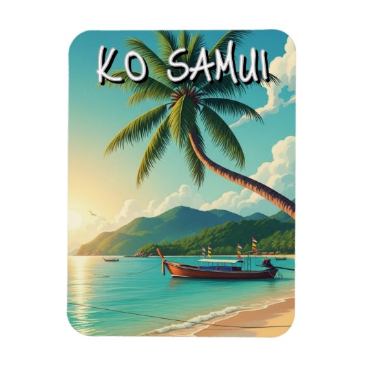 Ko Samui Thailand Magneet (Verticaal)