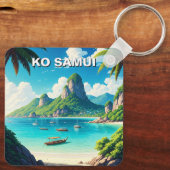 Ko Samui Thailand Sleutelhanger (Achterkant)