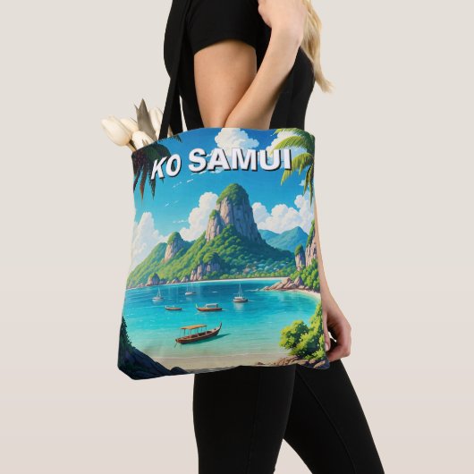Ko Samui Thailand Tote Bag (Dichtbij)