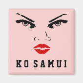 Ko Samui, Thailand Vrouw Magneet (Voorkant)