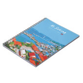 Ko Sichang, Thailand - Levendig Havenzicht Notitieboek (Linkerzijde)