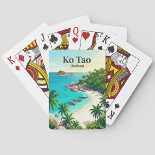 Ko Tao Thailand Pokerkaarten