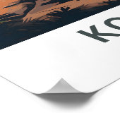 Ko Tao Thailand Reisprint Poster (Hoek)