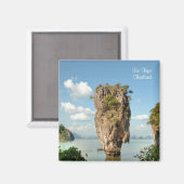 Ko Tapu eiland in Thailand Magneet (Voorkant / Achterkant)