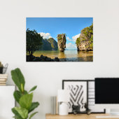 Ko Tapu eiland Poster (Thuiskantoor)