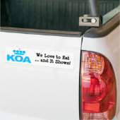 KOA 2012 BUMPERSTICKER (Op Truck)