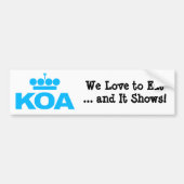 KOA 2012 BUMPERSTICKER (Voorkant)