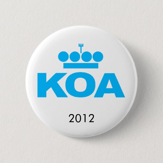 KOA 2012 RONDE BUTTON 5,7 CM (Voorkant)