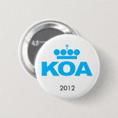 KOA 2012 RONDE BUTTON 5,7 CM (Voorkant /achterkant)