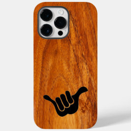 Koa hout Case-Mate iPhone 14 pro max hoesje