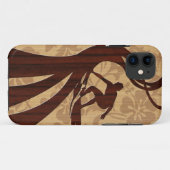 Koa houten surfer surfplank iPhone 5 hoesjes (Achterkant (horizontaal))