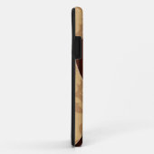 Koa houten surfer surfplank iPhone 5 hoesjes (Achterkant/rechts)
