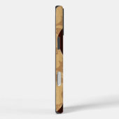 Koa Wood Surfer Faux Wood Surfboard Case-Mate iPhone Case (Achterkant / Rechts)