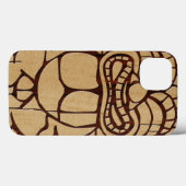 Koa Wood Tiki Ailani Surfboard iPad Air Case (Achterkant (horizontaal))