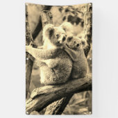 KOAHLA BEER EN CUB Banner MET GROMMETS (Verticaal)