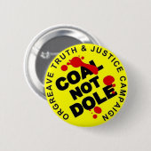 KOAL NOT DOLE - Button Badge - nieuwbouw (Voorkant /achterkant)