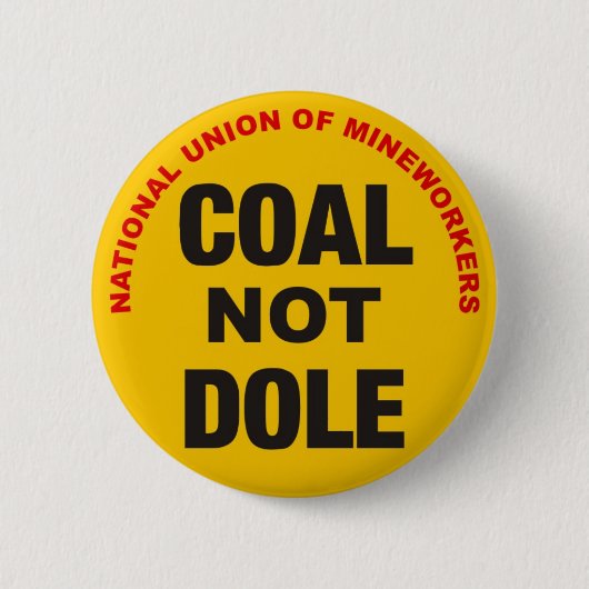 KOAL NOT DOLE - Button Badge - nieuwbouw (Voorkant)