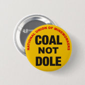 KOAL NOT DOLE - Button Badge - nieuwbouw (Voorkant /achterkant)