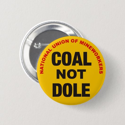 KOAL NOT DOLE - Button Badge - nieuwbouw (Voorkant /achterkant)
