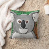 Koala 16 x 16 Square Pillow Kussen (Deken)