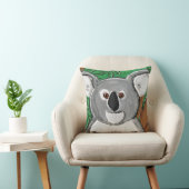 Koala 16 x 16 Square Pillow Kussen (Stoel)