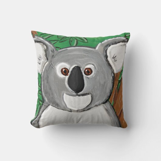 Koala 16 x 16 Square Pillow Kussen (Voorkant)