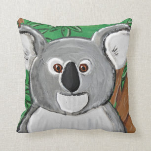 Koala 16 x 16 Square Pillow Kussen