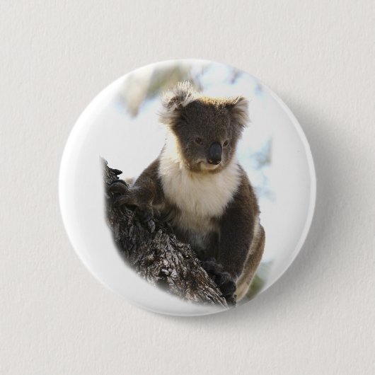Koala 2 ronde button 5,7 cm (Voorkant)