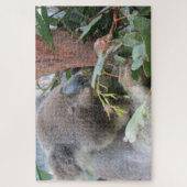 koala aan het eten legpuzzel (Verticaal)