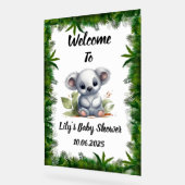Koala acryl Baby shower teken Acryl Bord (Hoek)