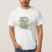 Koala Addicted to Chill 1 message humour T-shirt (Voorkant)