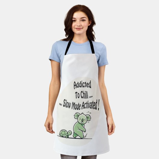 Koala Addicted to Chill 3 message humour Schort (Gedragen)