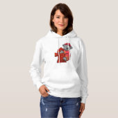 Koala als brandweerman met brandkraan hoodie (Voorkant volledig)