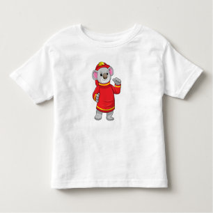 Koala als brandweerman met Helmet Kinder Shirts