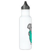 Koala als verpleegster met Notitieblok Waterfles (Links)