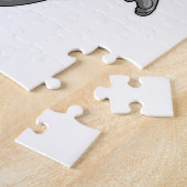 Koala als volleybalspeler met volleybal legpuzzel (Zijkant)