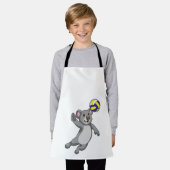 Koala als volleybalspeler met volleybal schort (Gedragen)