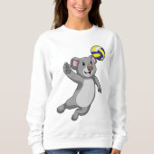 Koala als volleybalspeler met volleybal trui (Voorkant)