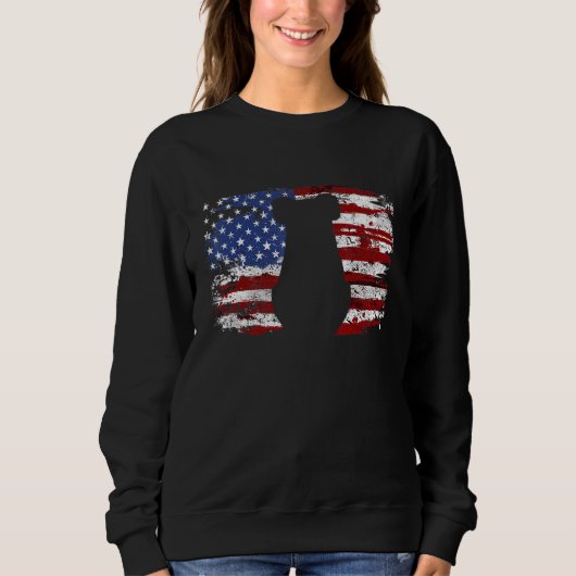 Koala Amerikaanse vlag Trui (Voorkant)
