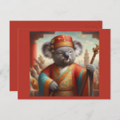 Koala Ancient China Briefkaart (Voorkant / Achterkant)