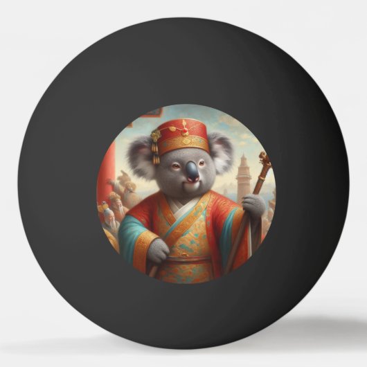 Koala Ancient China Pingpongbal (Voorkant)