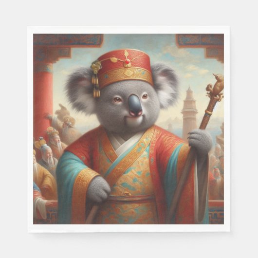 Koala Ancient China Servet (Voorkant)