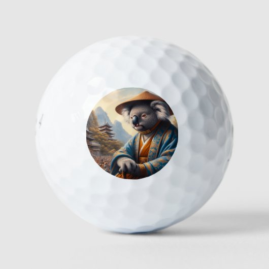 Koala Ancient Japan Golfballen (Voorkant)