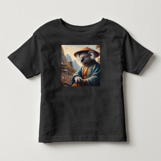 Koala Ancient Japan Kinder Shirts (Voorkant)