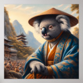 Koala Ancient Japan Poster (Voorkant)