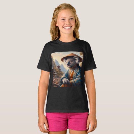 Koala Ancient Japan T-shirt (Voorkant volledig)