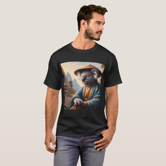 Koala Ancient Japan T-shirt (Voorkant volledig)
