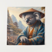 Koala Ancient Japan Wandkleed (Voorkant)