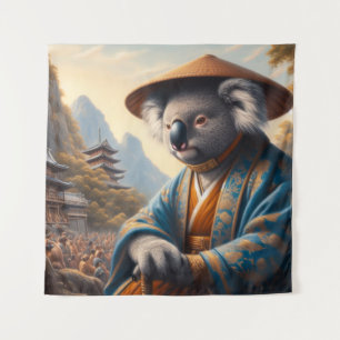 Koala Ancient Japan Wandkleed